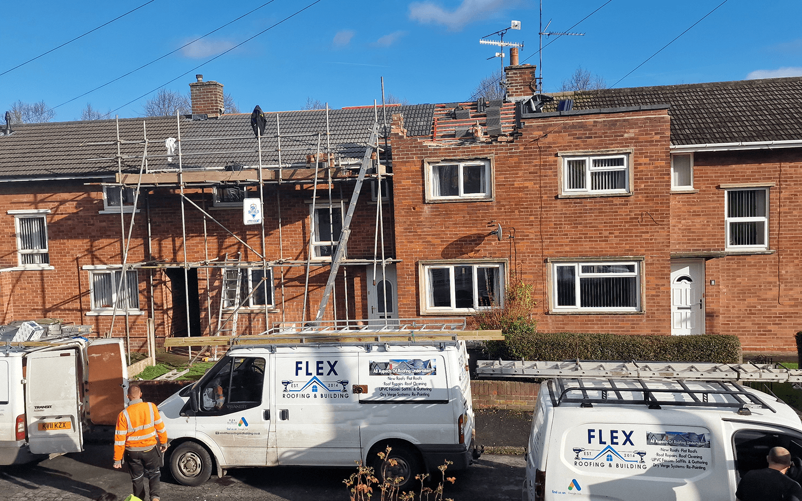 Flex Roofing Work