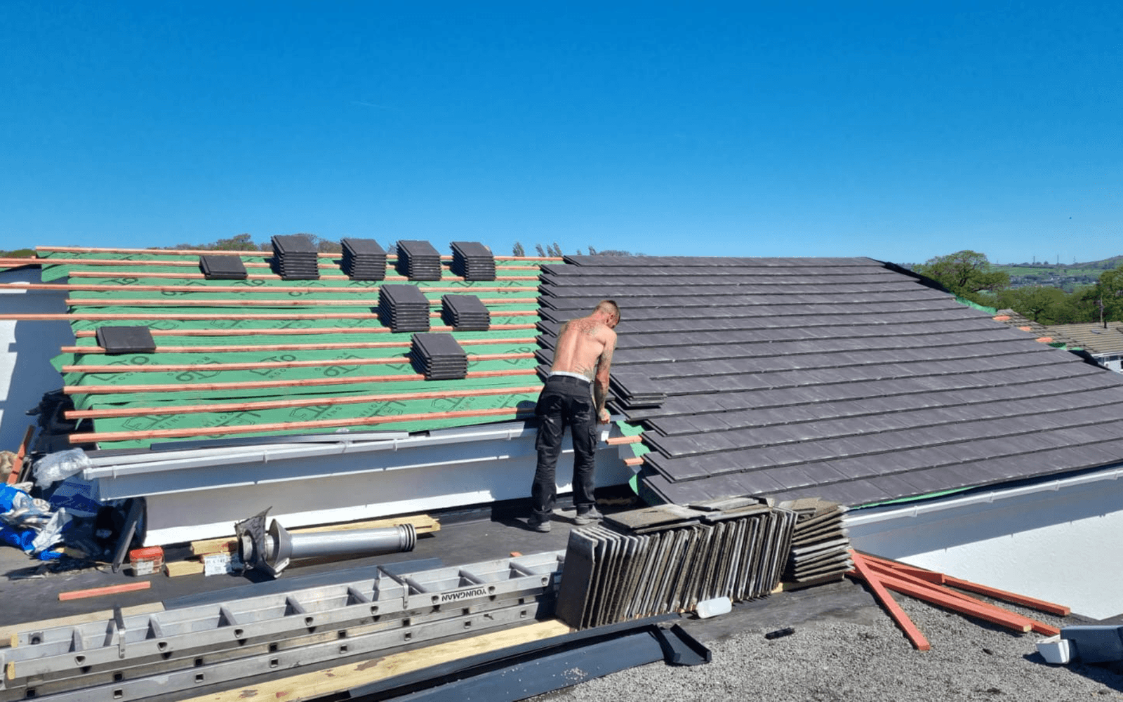 Flex Roofing Work